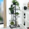 Metalinis gėlių stovas Vilde 6 lygių 106 cm