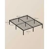 Lova Songmics Vasagle Metalinis dvigulės lovos rėmas 160 x 200 cm modernus rašalas juodas