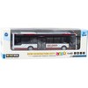 Lean Toys Metalinis miesto autobusas 1:42 su šviesomis ir garsu