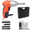 Cordless screwdriver set 45 el bits case