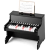 Mini pianinas juodas