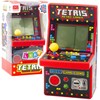 Lean Toys Mini retro Tetris žaidimų automatas 49 žaidimai 1676 lygiai raudonas