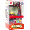 Lean Toys Mini retro Tetris žaidimų automatas 49 žaidimai 1676 lygiai raudonas