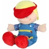 Minkšta sensorinė lėlė, mokymuisi rengtis, 48 cm