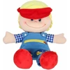 Minkšta sensorinė lėlė, mokymuisi rengtis, 48 cm
