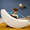 Minkštas supamasis žaislas “Bananas”, baltas