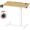TV staliukas Songmics Mobilus šoninis staliukas 80 x 45 x (65–102) cm