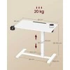 Songmics Reguliuojamo aukščio stalas 80x45x65-102cm