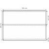 MultiGarden ModernHome sūpynių sėdynė, pilka, 120 cm x 93 cm