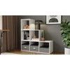 Modulinė lentyna 2x1 balta