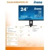 Monitorius IIYAMA XUB2493HSU-B7 24 colių IPS FHD 100Hz 300cd/m2 1ms Garsiakalbiai HDMI DP 2xUSB 2.0 Garsiakalbiai 15cm Aukštis Regul. Stovi