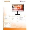 Monitorius LG 27BA550-B.AEUQ 27 colių IPS 1920x1080 16:9 250cd/m2 5ms HDMI DP D-Sub USB Juodas