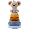 Lean Toys Montessori sensorinis bokštas su kaladėlėmis 13 vnt.