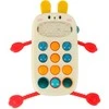Montessori sensorinis žaislas kūdikiams telefonas su mygtukais žmogus