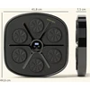 SPORTNOW Music Boxing Machine, elektroninis "Bluetooth" bokso treniruoklis su LED lemputėmis, muzika, sieninis bokso taikinys suaugusiesiems, pratimai namuose, juodas