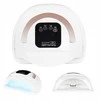 Activeshop Nagų lempa UV LED Glow S1 168W Baltas Gold