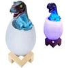 Naktinė lempa dinozauras tiranozauras RGB LED