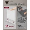 Vasagle 2 naktiniai staliukai su įkrovimo funkcija ir stalčiumi matinės baltos spalvos