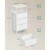 Songmics Naktinis staliukas 30 × 39,6 × 75,9 cm