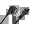 Kabel Oem Nešiojamo kompiuterio maitinimo laidas (dobilas) (3x0.75) 1.8 m