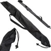 Nordic Walking lazdų dėklas su dirželiu, 70x12 cm, juodas