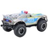 Lean Toys Nuotoliniu būdu valdomas policijos automobilis 1:8 su 2.4G pultu