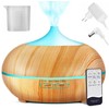 Oro drėkintuvas su aromaterapijos funkcija ir RGB apšvietimu