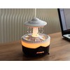 Oro drėkintuvas su LED apšvietimu, 350 ml, juodas