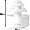 Oro drėkintuvas su LED apšvietimu ir aromaterapija, 600 ml