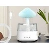 Oro drėkintuvas su LED apšvietimu ir aromaterapija, 450 ml