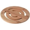 Excellent Houseware Padėkliukas puodui bambukinė 20 cm