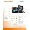 Pagrindinė plokštė Gigabyte B850 EAGLE WIFI6E | Procesorių šeima AMD | Procesoriaus lizdas AM5 | DDR5 | Palaikomos standžiojo disko sąsajos SATA, M.2 | SATA jungčių skaičius 4