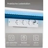 TV staliukas Songmics Vasagle Pakabinama televizoriaus lentyna 178 x 35 x 30 cm sniego baltumo