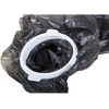 Sack holder waste basket hanging clamp