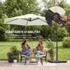 Pakabinamas skėtis Ø295 cm