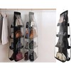 Pakabinamasis drabužių ir aksesuarų organizatorius, juodas, 100x34x15 cm