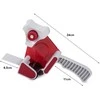 Tape dispenser tape sealer handle