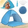 Beach tent self folding uv screen large