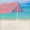 ProBeach Dvigubas paplūdimio skėtis 165x297x170 cm