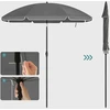 Songmics Skėčiai Ø 200 cm sulankstomi