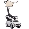 Paspiriama mašinėlė 3-in-1, licencijuota „Mercedes-Benz“, balta ir juoda, 83 x 40 x 90 cm
