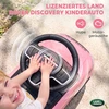 Paspiriama mašinėlė Land Rover Discovery su garsiniais efektais, rožinė, 65,5 × 28 × 42 cm