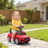 Paspiriama mašinėlė Mercedes-Benz C-Class su garsais, raudona, 65 × 28 × 39 cm