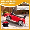 Paspiriama mašinėlė Mercedes-Benz C-Class su garsais, raudona, 65 × 28 × 39 cm