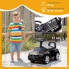 Paspiriama mašinėlė „Mercedes-Benz C-Class“ su garso efektais, juoda, 65 × 28 × 39 cm