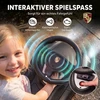 Paspiriama mašinėlė su „Porsche“ licencija ir šviesomis, matinė juoda, 63 × 28,5 × 38 cm