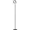 Pastatomas LED šviestuvas su RGB ir reguliuojama balta šviesa, juodas/baltas, 25 × 25 × 172 cm