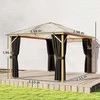 Pavėsinė 4 x 3 m