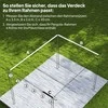 Pavėsinės stogo danga 4 × 3 m