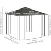 Paviljonas 3x3 m